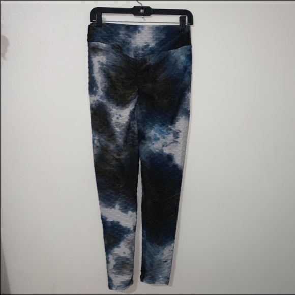NWT Anti Cellulite Tie Dye Leggings - Picture 5 of 12